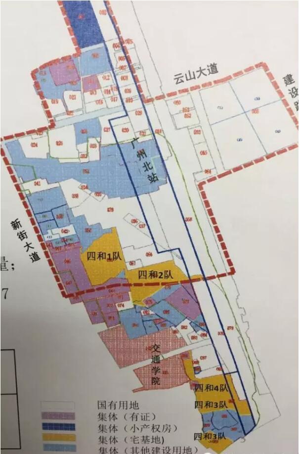 广州北站综合交通枢纽项目规划图和拆迁时间表出炉