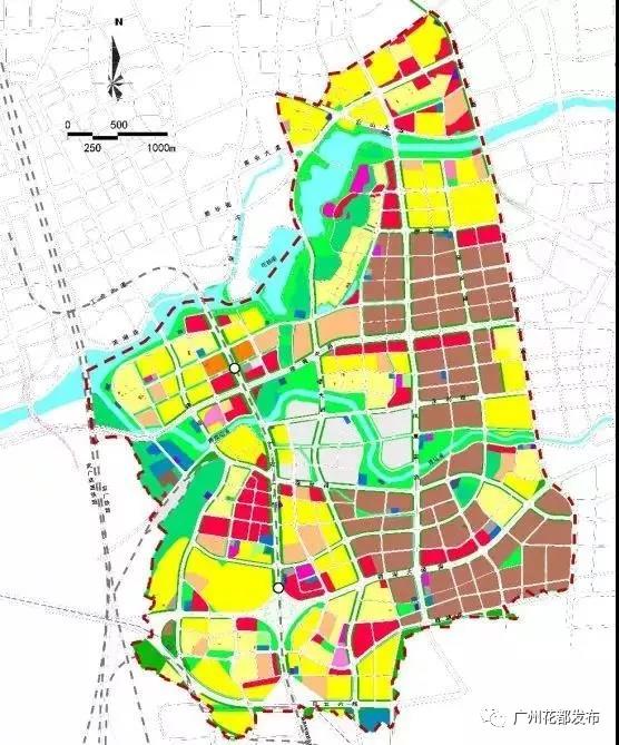 定了花都滨水新城区规划获批规划人口26万